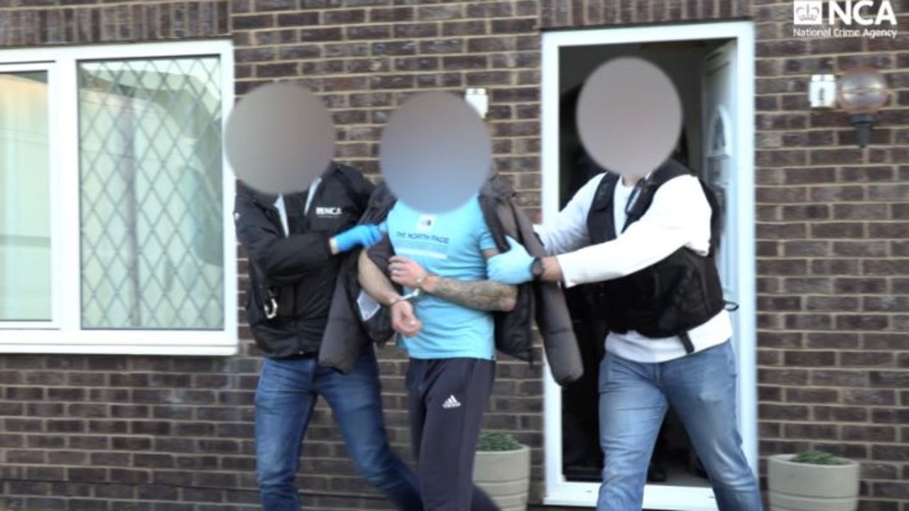 The sting led to dozens of arrests. Picture: NCA