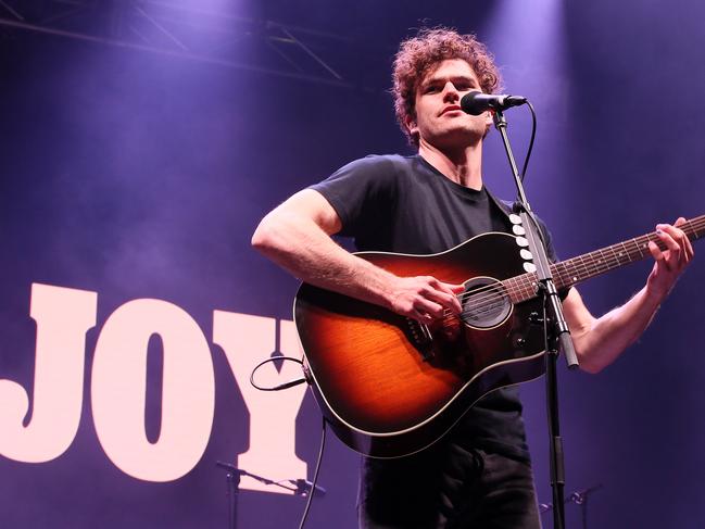 Vance Joy is also up for a few ARIA gongs as his music career continues to grow. Picture: Chris Kidd