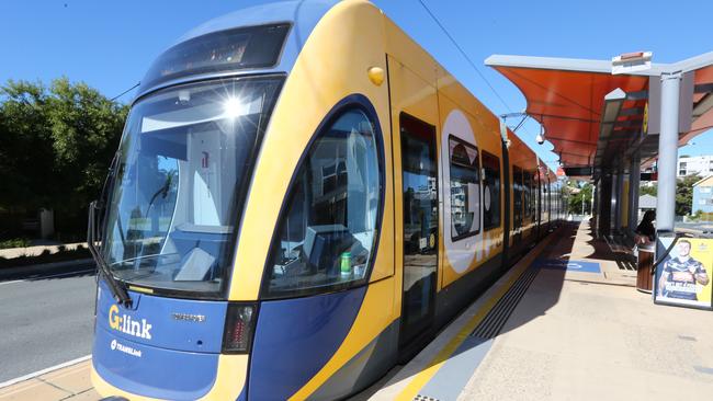 A funding dispute has knocked the tram extension off-track. Picture: Mike Batterham