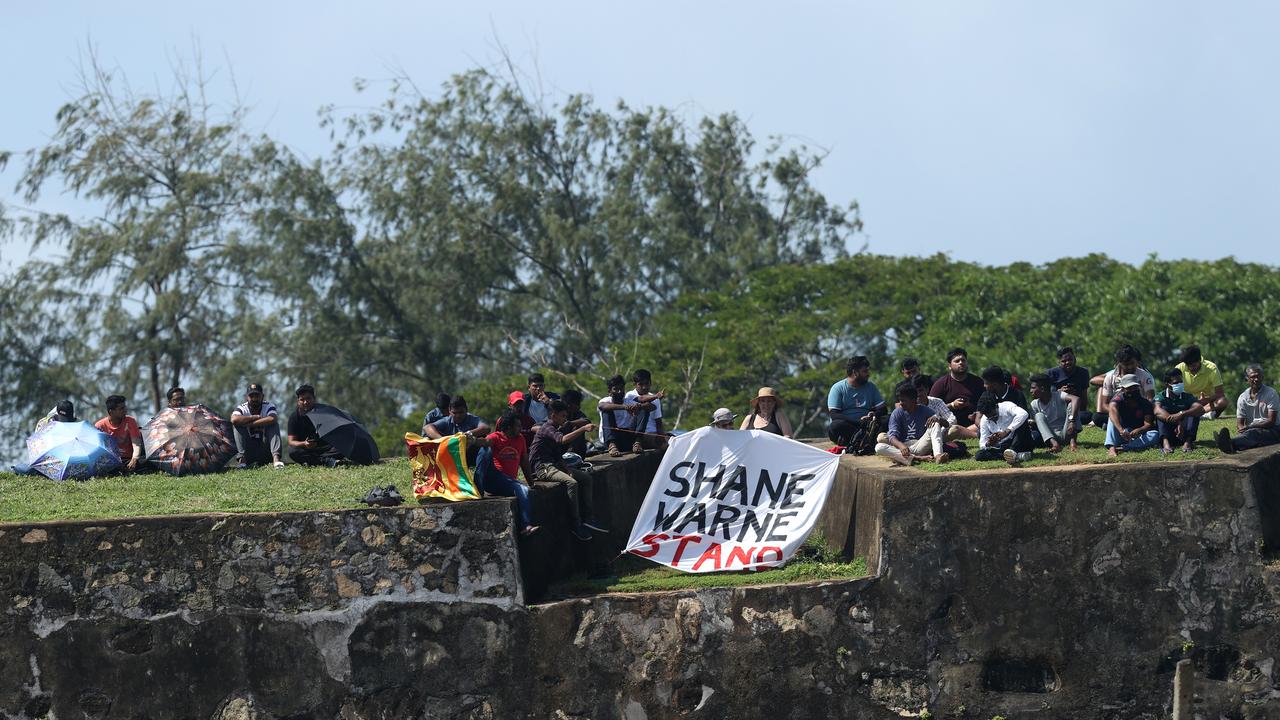 There was plenty of love in Galle for Shane Warne.