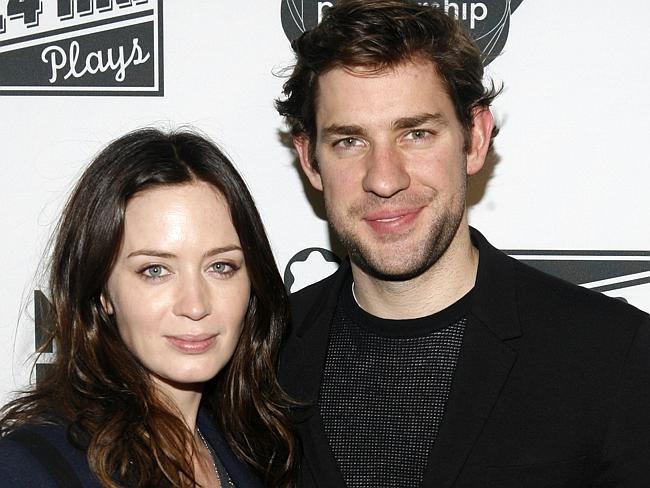 Emily Blunt and John Krasinski in 2009. 