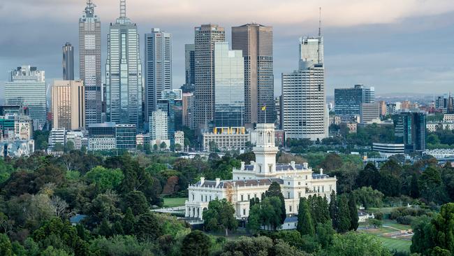 ... Melbourne has the Royal Botanic Gardens. Picture: Jake Nowakowski