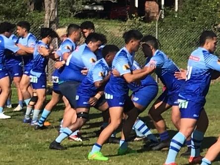 Rugby team stuns with singing peformance