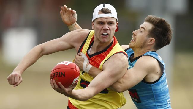 Jordan Ridley had an incredible 2020 season for Essendon. Picture: NCA NewsWire/Daniel Pockett