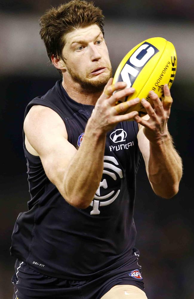 Rowe in action against St Kilda. Picture: Herald Sun