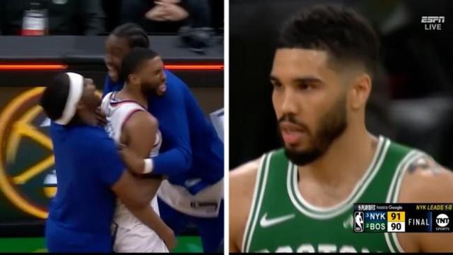 Disbelief as Celtics fail at buzzer