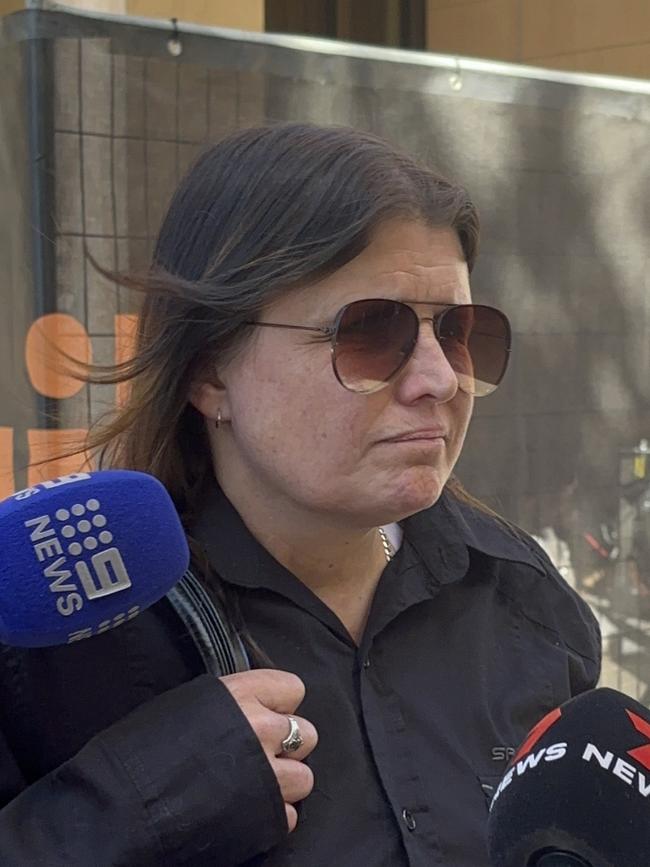She was charged over a horror smash involving a police car.