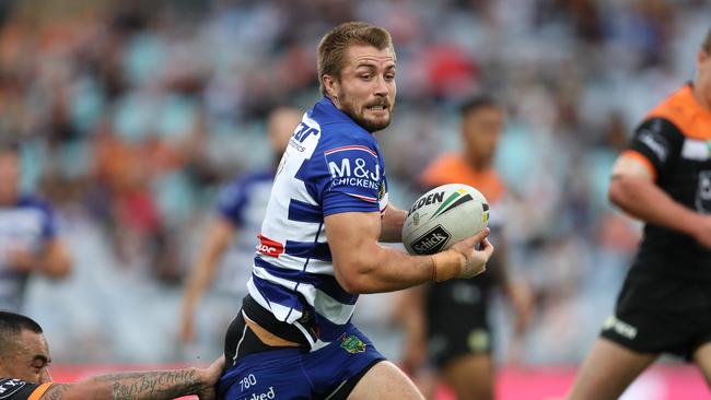 What remains of Kieran Foran? Picture by Brett Costello.