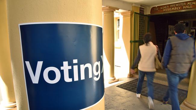 Voters are still expected to make their way to the polling booths in September. Picture: AAP IMAGE / Troy Snook