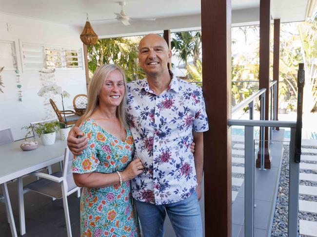 Gino and Sue Debono are selling their stunning five bedroom home at The Entrance North. Picture: David Swift