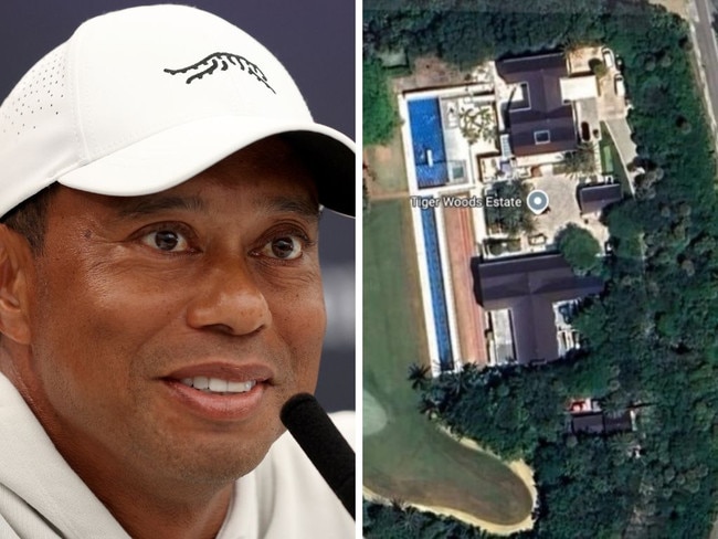 Inside Tiger Woods’ $94m sprawling estate. Picture: Supplied