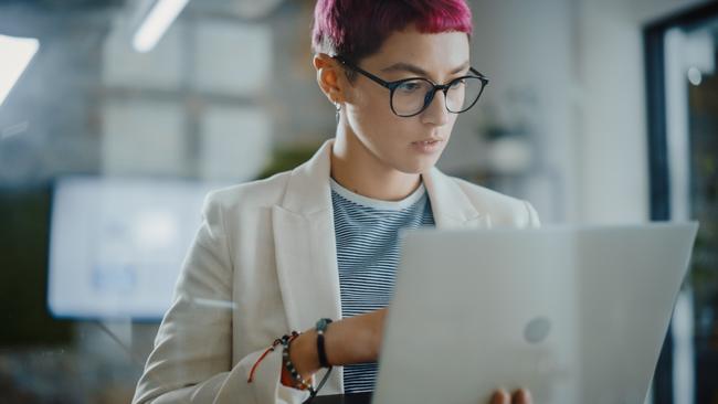 Gen Z workers are more likely to quit if their company's values don't align with their own. Picture: iStock