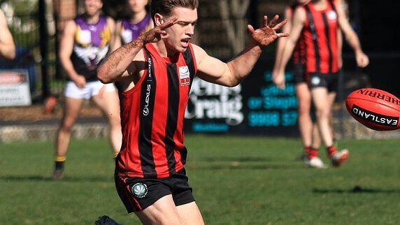 Matt Bartlett in action for Blackburn. Picture: Davis Harrigan