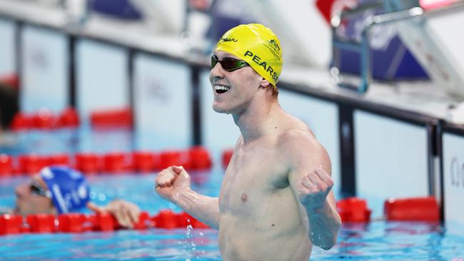 Col Pearse won a richly deserved silver medal in the men’s 200m individual medley.