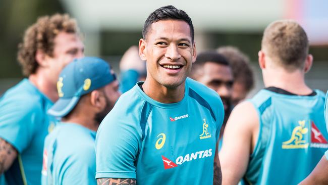 Qantas is upset at statements made by Israel Folau.