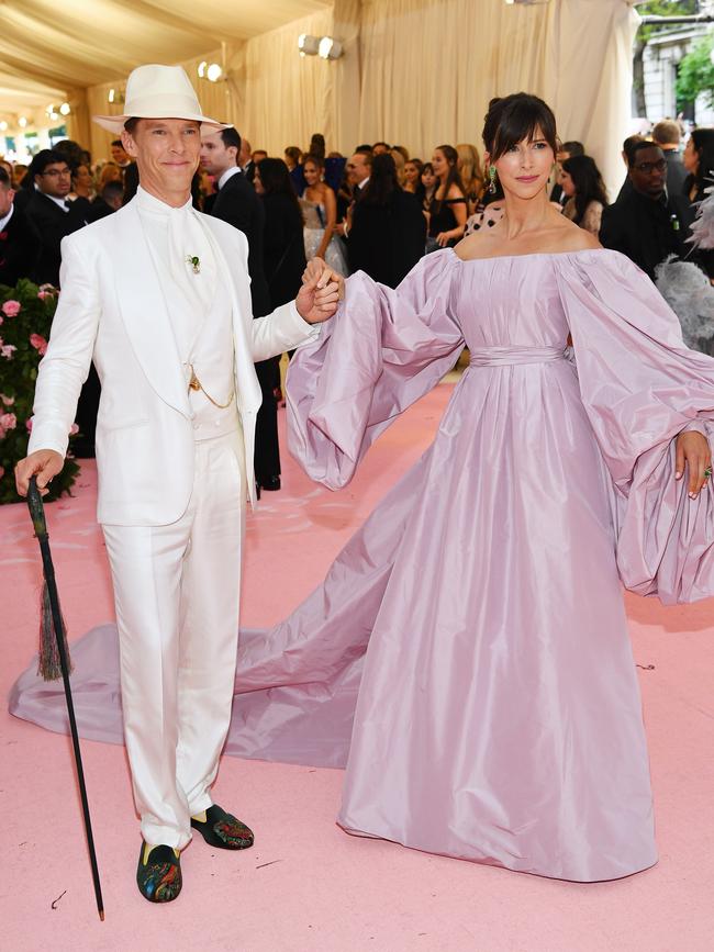 Benedict Cumberbatch and Sophie Hunter. Picture: Getty Images