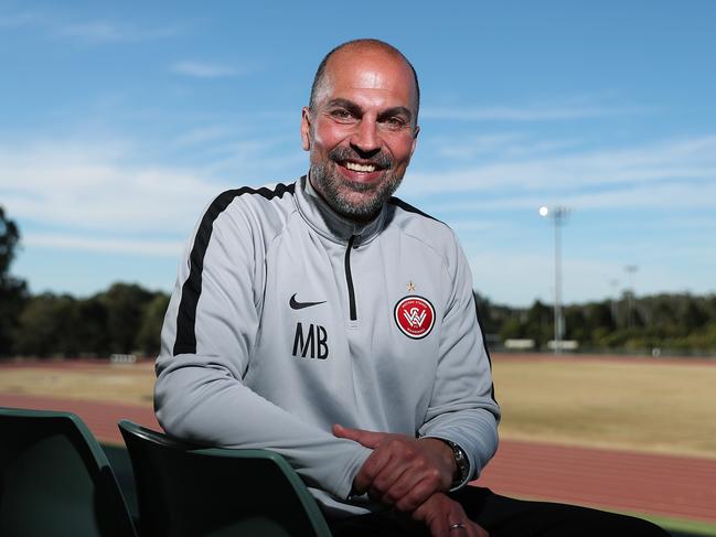 HOLD DO NOT USE WITHOUT PERMISSION FROM TIM MORRISSEY TELEGRAPH SPORT - New Western Sydney Wanderers coach Markus Babbel poses for a portrait at Blacktown, Sydney. Picture: Brett Costello