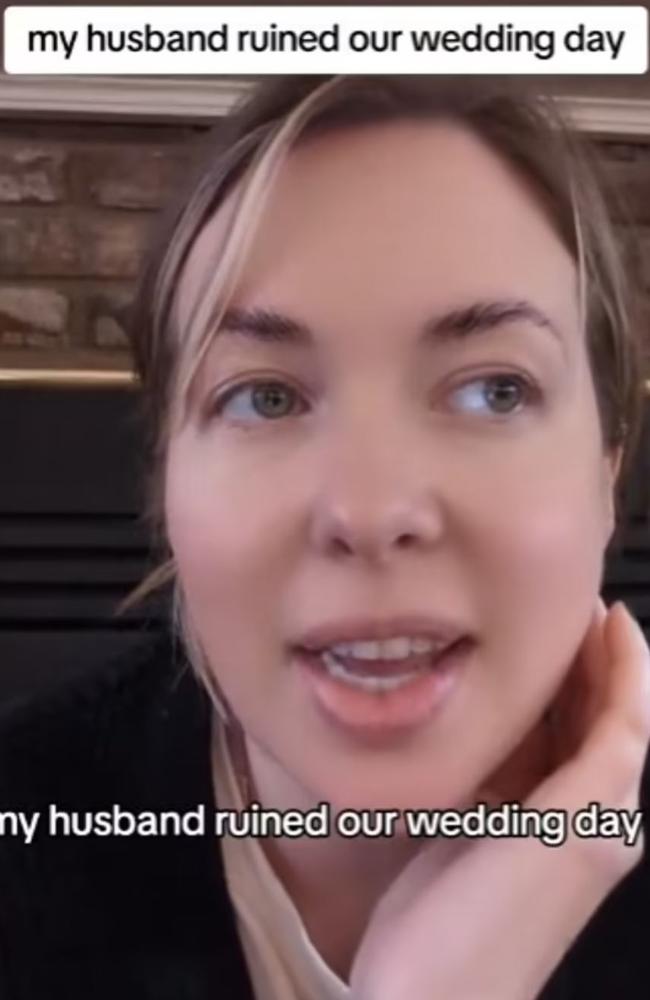 A woman has recounted the moment she knew her marriage was doomed. Picture: TikTok/@noiwontthanks