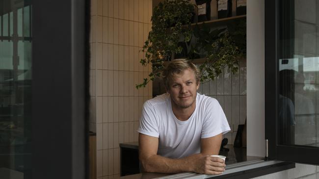 The cafe is the latest venture of local Gold Coast barista Damian Swan