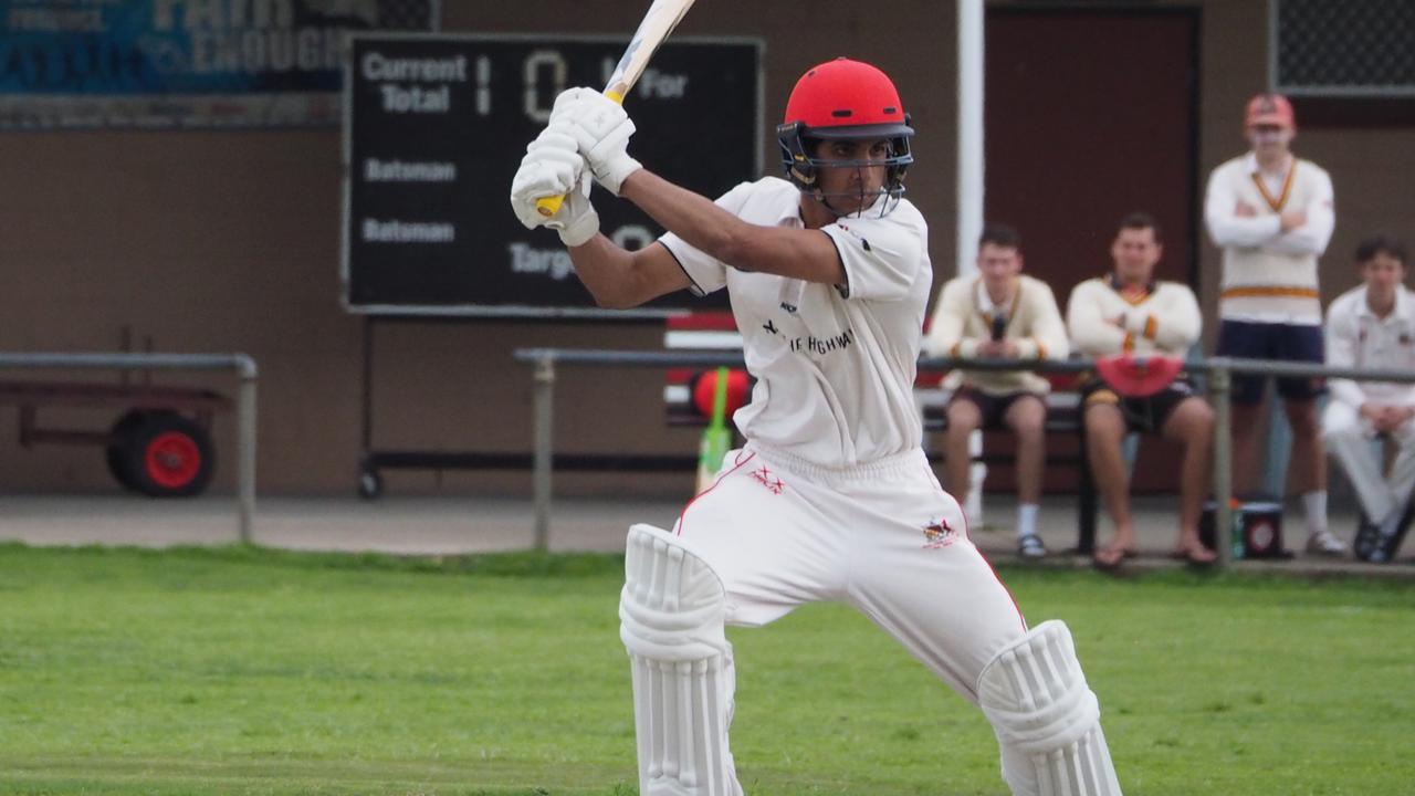 Adelaide’s “classical left-hander’’ Tejas Gill. Picture: SACA