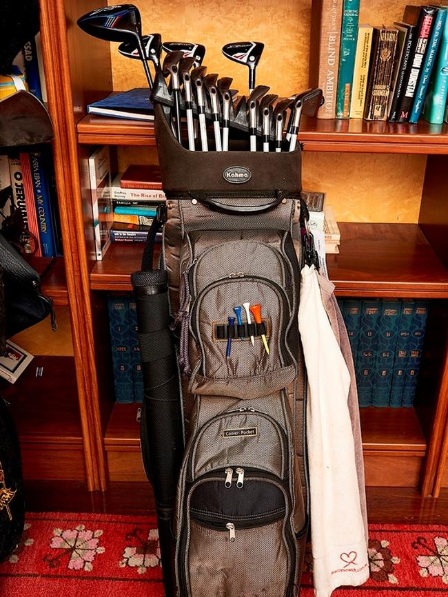 Auction of Bob Hawke & Blanche d'Alpuget Mementos Curiosities Art and Design: Callaway Set of Big Bertha Golf Clubs fourteen clubs, together with Kahma bag (15). Picture: Supplied
