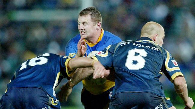  Willie Leyshon - NRL RUGBY LEAGUE PARRAMATTA EELS v COWBOYS at Parramatta Stadium, Saturday June 21st 2003. Digital image by Colin Whelan, Action Photographics Picture: SUPPLIED 