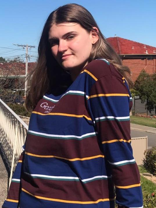 Zoe Hosking, 15 of South Australia, has been confirmed dead. . Picture: Facebook .