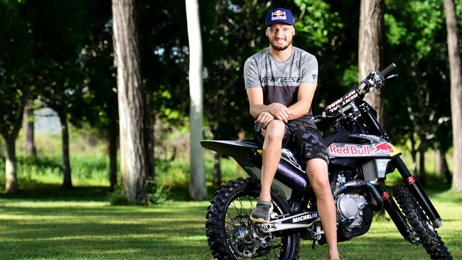 Australian MotoGP rider Jack Miller in Townsville. Picture: Alix Sweeney