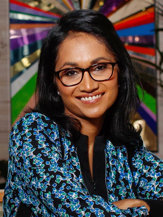 Miles Franklin Award-winning writer Shankari Chandran in Sydney. Picture: NCA NewsWire / Nikki Short