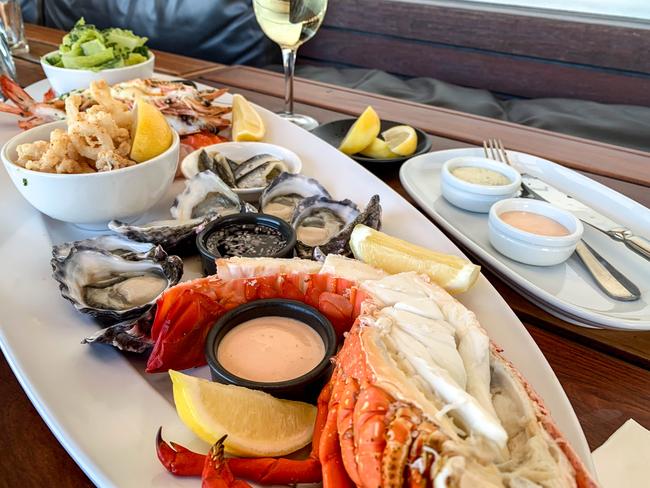 The spectacular Hugos seafood platter. Picture: Jenifer Jagielski