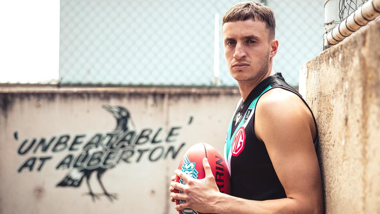 Orazio Fantasia gives the Power a new look up forward. Picture: Getty Images