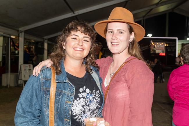Sally Wilmot and Courtney Muller at the NQ's Rock'N Country 2022.Picture: Michaela Harlow