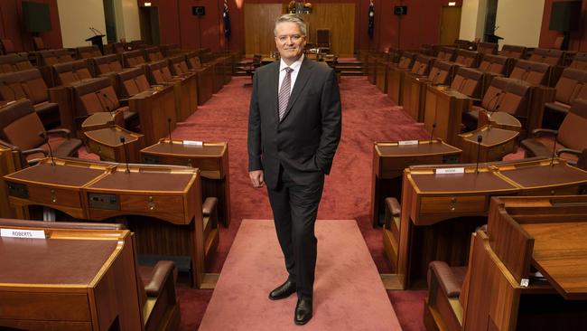 Former finance minister Mathias Cormann has been appointed to the top job at the Paris-based OECD. Picture by Sean Davey.