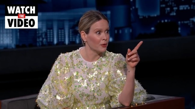 Sarah Paulson reveals mortifying Matthew Perry encounter (Jimmy Kimmel Live!)