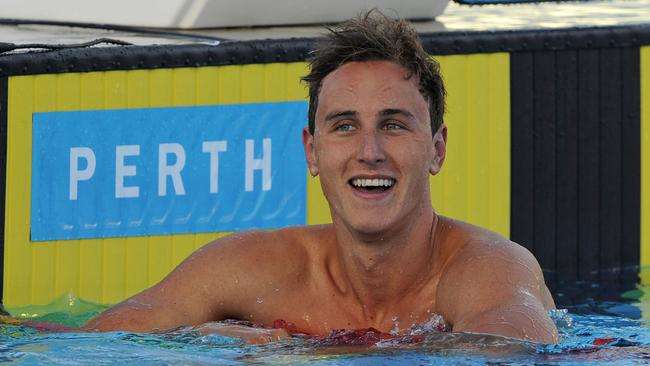 Cameron McEvoy will go for five golds in Rio