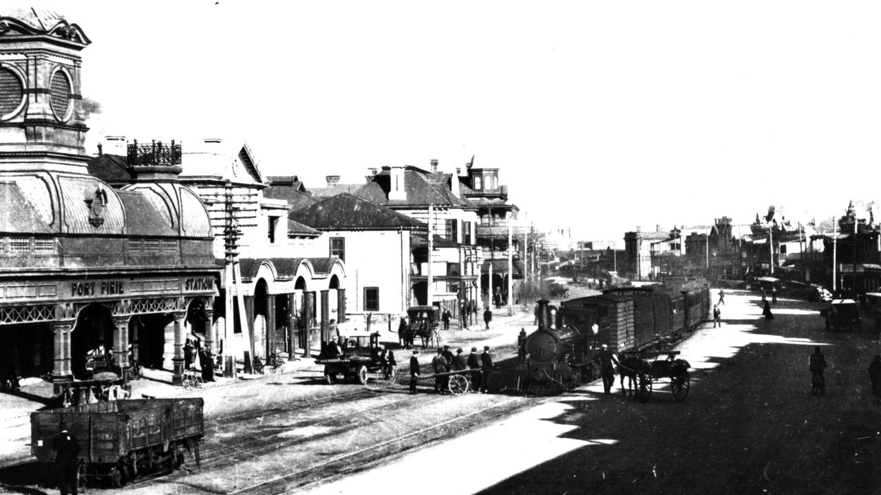 Port Pirie in South Australia was settled in 1875 and has a current population of about 14,000. Picture: Lionel Noble Collection