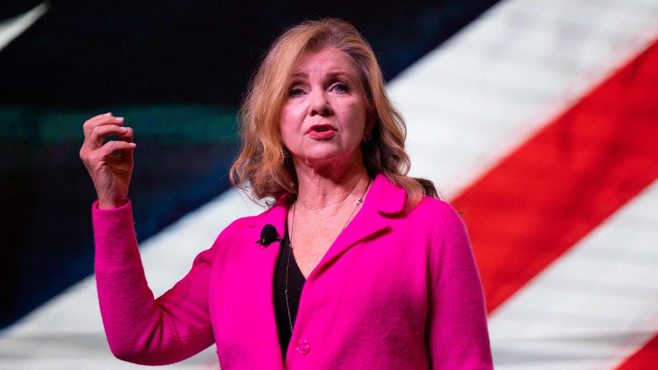 US Senator Marsha Blackburn slammed incoming Supreme Court Justice Ketanji Brown Jackson after a similar incident in the US. Picture: Logan Cyrus/AFP