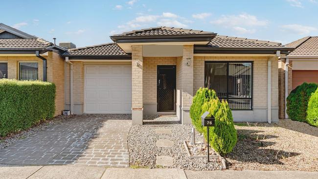 76 Thoresbury Circuit, Craigieburn, which was last for rent at $360pw in 2017, is now up for sale with $520k-560k price hopes.