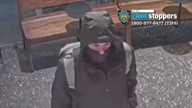 Before the shooting, the suspect visited a Starbucks and made purchases with cash, which cannot be tracked, a law-enforcement official said. Picture: AFP PHOTO / NYPD