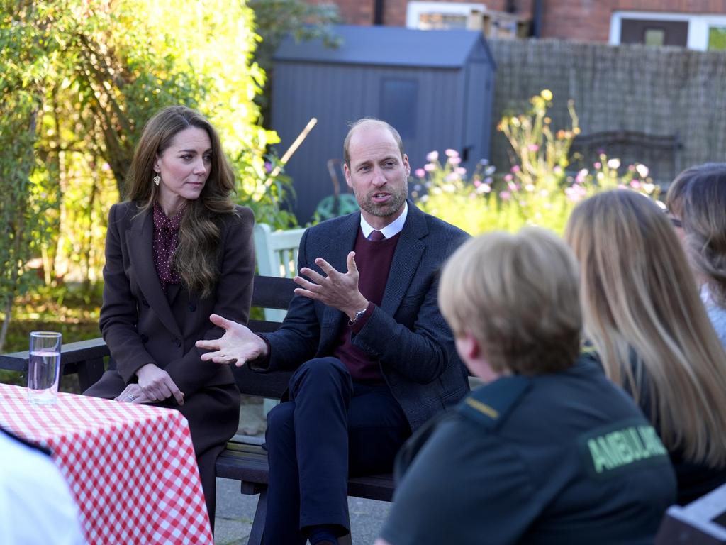 The couple spoke to emergency responders, families, and survivors of the attack. Picture: Getty Images