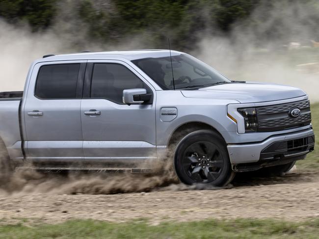 EMBARGO FOR TWAM 05 NOVEMBER 2022. FEE MAY APPLY.  F-150 Lightning Platinum. Photo: Supplied