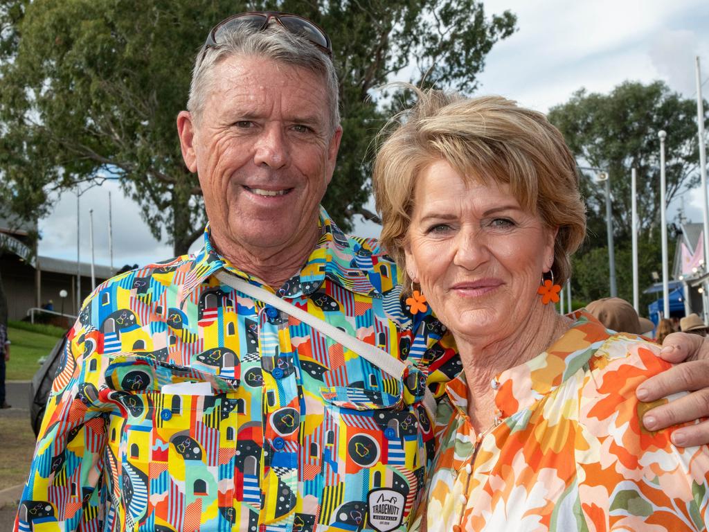 David and June Congram from Cecil Plains. Meatstock - Music, Barbecue and Camping Festival at Toowoomba Showgrounds.Friday March 8, 2024 Picture: Bev Lacey