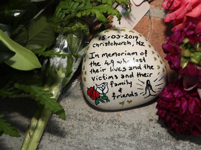 Floral tributes have sprung up all over Christchurch. Picture Gary Ramage