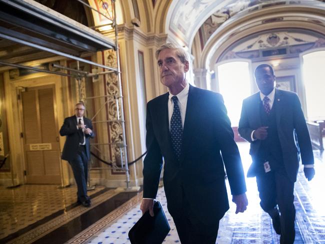 Special counsel Robert Mueller could find himself face-to-face with Donald Trump. Picture: AP/J. Scott Applewhite