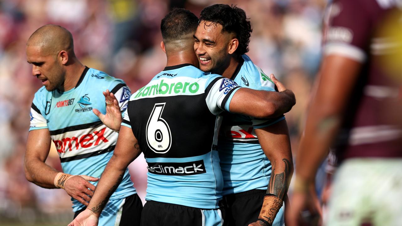 Cameron McInnes says the only way the Sharks can earn external respect is by winning finals games. Picture: Cameron Spencer/Getty Images