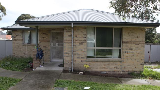 The house in Eumemmerring where Eathan Cruse, 19, was arrested. Picture: David Crosling