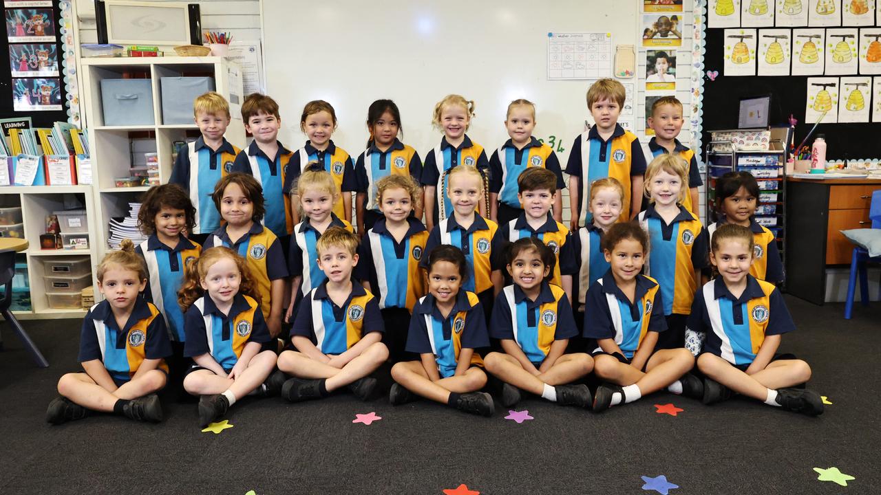 The first year at school marks a significant moment in a child’s life and our My First Year feature celebrates that milestone. Mother of Good Counsel School Prep Class A. Picture: Brendan Radke