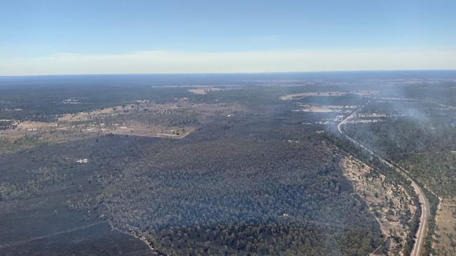 QFES seek regional volunteers following scorching at Tara. Picture: contributed