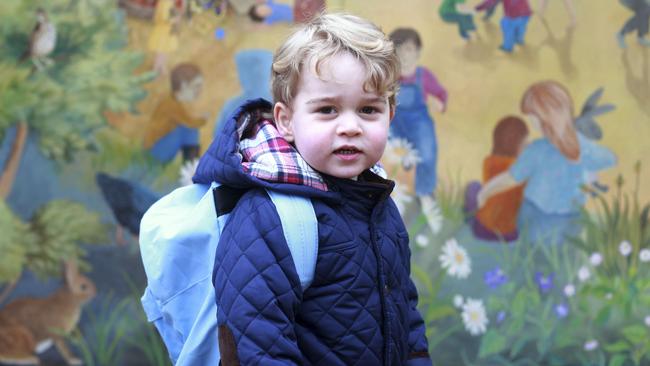 This guy. Prince George has been dubbed ‘The Republic Slayer’. Picture: AFP Photo/HRH Duchess of Cambridge.