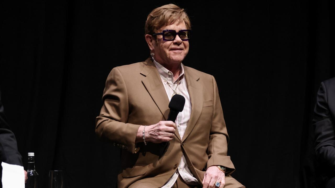 John’s film, Elton John: Never Too Late made its European debut earlier this week. Photo: Tim P. Whitby/Getty Images for Disney.